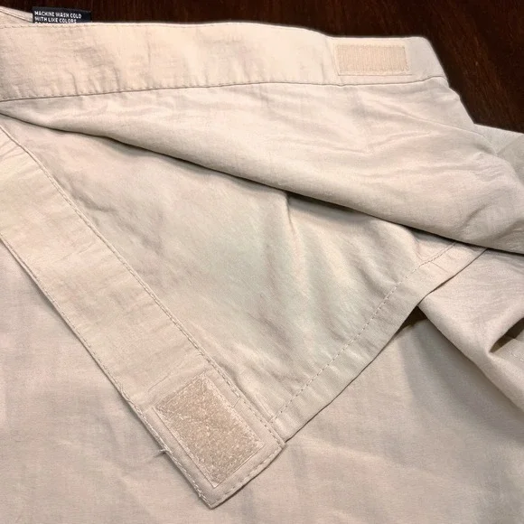 No Boundaries Juniors XL Khaki Wrap Skirt‎ Cargo Pocket Floral Embroidery Y2K - Picture 5 of 8